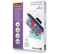 Fellowes Laminating Pouches A4, Gloss Finish - 100 Sheets - 160 Micron (2 X 80 M