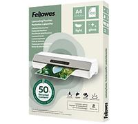 Fellowes Laminating Pouches A4 Glossy 80 microns Transparent Pack of 100