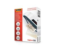 Fellowes Glossy 125 Micron Card Laminating Pouch - 54x86mm laminator pouch