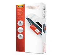 Fellowes Laminating Pouches, Thermal, Luggage Tag with Loop 2 1/2"(H) x 4 1/4"(W) Size, 5 Mil, 50/Pack (52034)