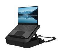 Fellowes Laptop Carry Case with Built-in Laptop Stand - Breyta Lockable Laptop Carry Case for Hybrid Working & Laptops Up To 14"/4KG - Black
