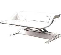 Fellowes Lotus DX Sit Stand Desk Converter Max Weight 15.8KG White, White