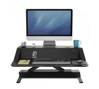 Fellowes Lotus Sit-Stand Workstation Smooth Lift Technology 22 height adjustments Black Ref 7901 138187
