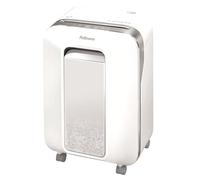 Fellowes LX Series LX201 paper shredder Micro-cut shredding 23 cm Silver White