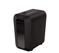Fellowes LX65 paper shredder Cross shredding 4 cm Black