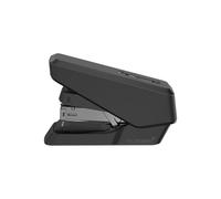 Fellowes Stapler LX860 EasyPress Half-Strip, Jam-Free, Flat-Clinch, 40-Sheet, Antibacterial, Black