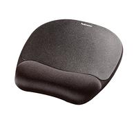 Fellowes 9176501 Memory Foam Mouse Pad Black