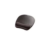Fellowes Memory Foam Mouse Mat with Wrist Support - Ergonomic Mouse Pad for Computer Laptop - Black