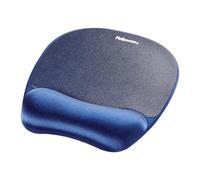 Fellowes Memory Foam Mouse Mat with Wrist Support - Ergonomic Mouse Pad for Computer Laptop - Sapphire