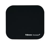 Fellowes Microban Antibacterial Mouse Mat Black 5933905