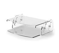 Fellowes Monitor Stand Height Adjustable 320 x 256 x 105 mm Transparent