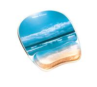 Fellowes Mousepad Wrist Support Sandy Beach Design 9179301