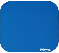 Fellowes Mouse Pad - Blue, Non-Slip Rubber Base, Smooth Polyester Surface, Co