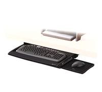 Fellowes Office Suites Deluxe Height Adjustable Under Desk Keyboard Manager/Keyboard Tray/Shelf with Wrist Supports, standard