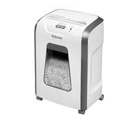 Fellowes Paper Shredder for Home Office Use - 15 Sheet Cross Cut Paper Shredder for Deskside Use - Powershred 15C Home Shredder with 19L Pull-Out Bin - High Security P4 - White