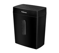 Fellowes Paper Shredder for Home Use - 8 Sheet Cross Cut Paper Shredder for Personal Use - Shredder with 15 Litre Bin - Powershred FS-8C - Security Level P4 - Black - Exclusive to Amazon