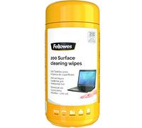 Fellowes Performance 200 Surface Cleaning Wipes Tub for Home and Office - Multi surface Wipes - Multi-pack of 6 - Amazon Exclusive