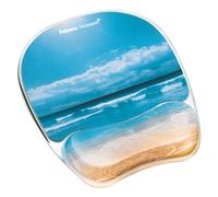Fellowes Mousepad Wrist Support Sandy Beach Design 9179301
