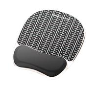 Fellowes Mouse Pad Photo Gel Chevron