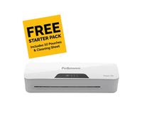 Fellowes A4 Laminator Machine Pixel A4 Laminating Machine 80 to 125 Micron 10 A4 Laminating Pouch Starter Pack Included