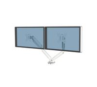 Fellowes Platinum Dual Mon Arm WHT