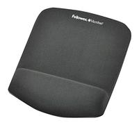 Fellowes PlushTouch Foam Mouse Pad Wrist Support with MICROBAN - Graphite (9252201)