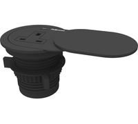 FELLOWES Power Spot Extension Lead with USB 2 m, Black