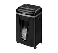 Fellowes Powershred 450M Micro Cut Shredder, 9 Sheet Capacity, 22L Pull-Out Bin, Silentshred, Auto-Reverse, Credit Cards & Cds