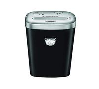 Fellowes Powershred 53C, 10 Sheet Cross Cut Paper Shredder for the Home or Home Office with SafeSense Technology, black/silver