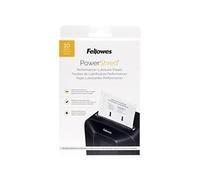 Fellowes Powershred Performance Paper Shredder Lubricant Sheets with Paper Shredder Oil Lubricant for Cross-Cut and Micro-Cut Paper Shredders, 6 x 8.50 x 0.031 Inch, 10-Pack