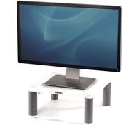 Fellowes Premium Adjustable Monitor Riser - Platinum