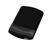 Fellowes Premium Gel Mouse Mat with Wrist Support - Mouse Pad with Non Slip Rubber Base - Ergonomic Mousepad for Computer Laptop - Graphite
