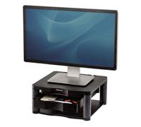 Fellowes Premium Plus Adjustable Monitor Stand, Black