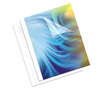 Fellowes Prestige Thermal Binding Coverlight 150 Microns PVC Front 170 g/m² Back Leather Structure - White