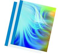 Fellowes Prestige Thermal Binding Covers 150 Microns / PVC Front / 220 g/m² Leather Structured Back / Blue
