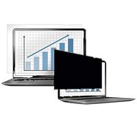 Fellowes PrivaScreen Anti Glare Black Privacy Filter & Screen Protector For Laptop, 12.5" Inches 16:9 Widescreen - Easy Attach & Removal With Quick Reveal Tabs
