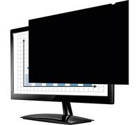 Fellowes PrivaScreen Anti Glare Black Privacy Filter & Screen Protector For Monitor/Computer, 26" Inches 16:10 Widescreen - Easy Attach & Removal With Quick Reveal Tabs