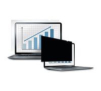 Fellowes PrivaScreen Anti Glare Privacy Filter and Screen Protector for Laptop and Monitor 17.3 Inches 16:9 Widescreen - Easy Attach and Removal With Quick Reveal Tabs, Black