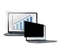 Fellowes PrivaScreen Anti Glare Black Privacy Filter & Screen Protector For Laptop & Monitor, 17" Inches 16:10 Widescreen - Easy Attach & Removal With Quick Reveal Tabs