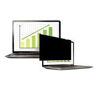 Fellowes PrivaScreen Anti Glare Black Privacy Filter & Screen Protector For Laptop/Chromebook, 11.6" Inches 16:9 Widescreen - Easy Attach & Removal With Quick Reveal Tabs