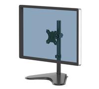 Fellowes Professional Free Standing Single Mount Monitor Desk Arm Black 8049601