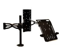 Fellowes Professional Series Dual Monitor Arm Height Adjustable 26 inch Black