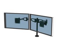Fellowes Professional Series Dual Monitor Arm Height Adjustable 26 inch Black