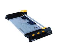Fellowes Proton A4 Paper Cutter Guillotine - 32CM Cutting Length Guillotine Paper Cutter - 10 Sheet Capacity - Ideal for Small Office Home Use - Black