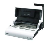 Fellowes Pulsar Manual Comb Binding Machine White / Grey (5627601)