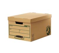 Fellowes R-Kive Earth Large Bankers Box Brown Pack 10 (4470701)