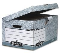 Fellowes R-Kive System Flip Top Storage Box W378xD545xH287mm Ref 01815 (Pack of 10)