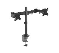 Fellowes Dual Monitor Arm Reflex Height Adjustable 550 x 116 x 490mm 27" Black