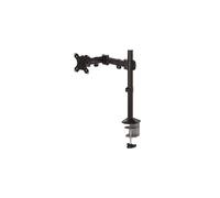 Fellowes Single Monitor Arm Reflex Height Adjustable 550 x 116 x 490mm 27" Black
