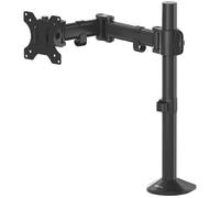 Fellowes Single Monitor Arm Reflex Height Adjustable 550 x 116 x 490mm 27" Black